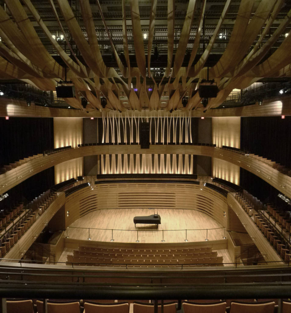 Royal Conservatory of Music Koerner Hall balcony view