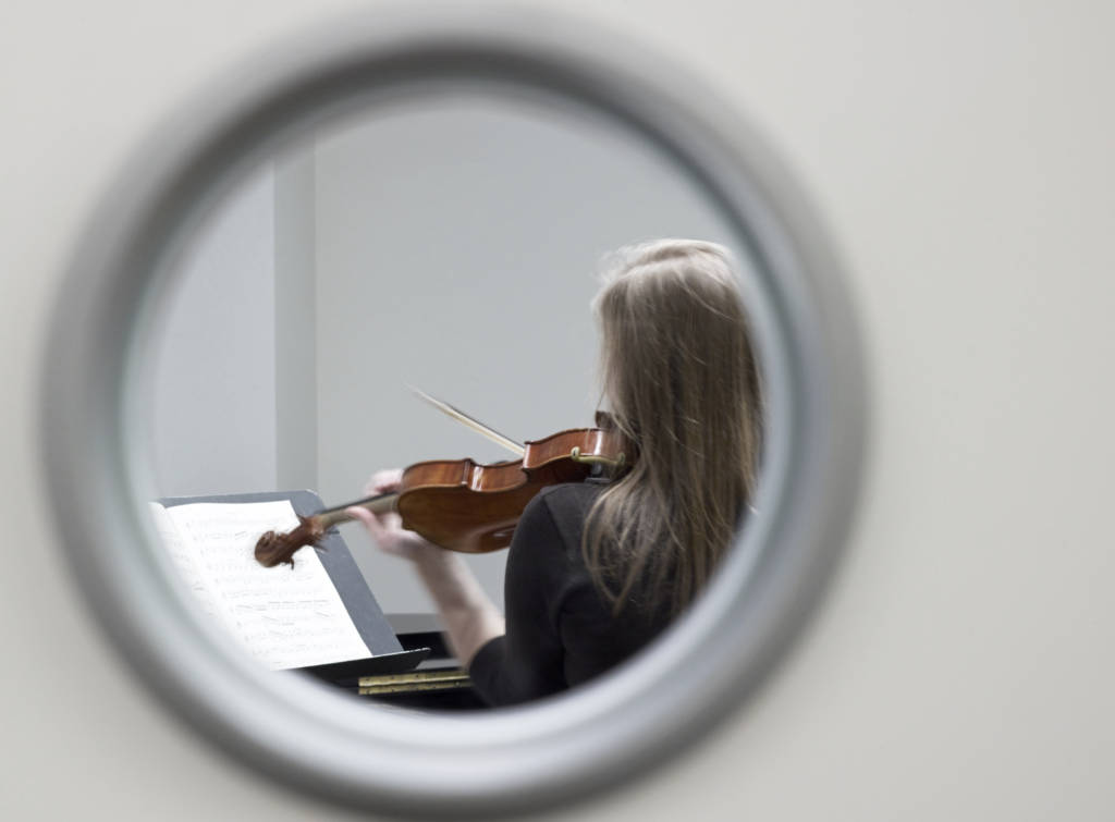 Royal Conservatory of Music Koerner Hall practice room