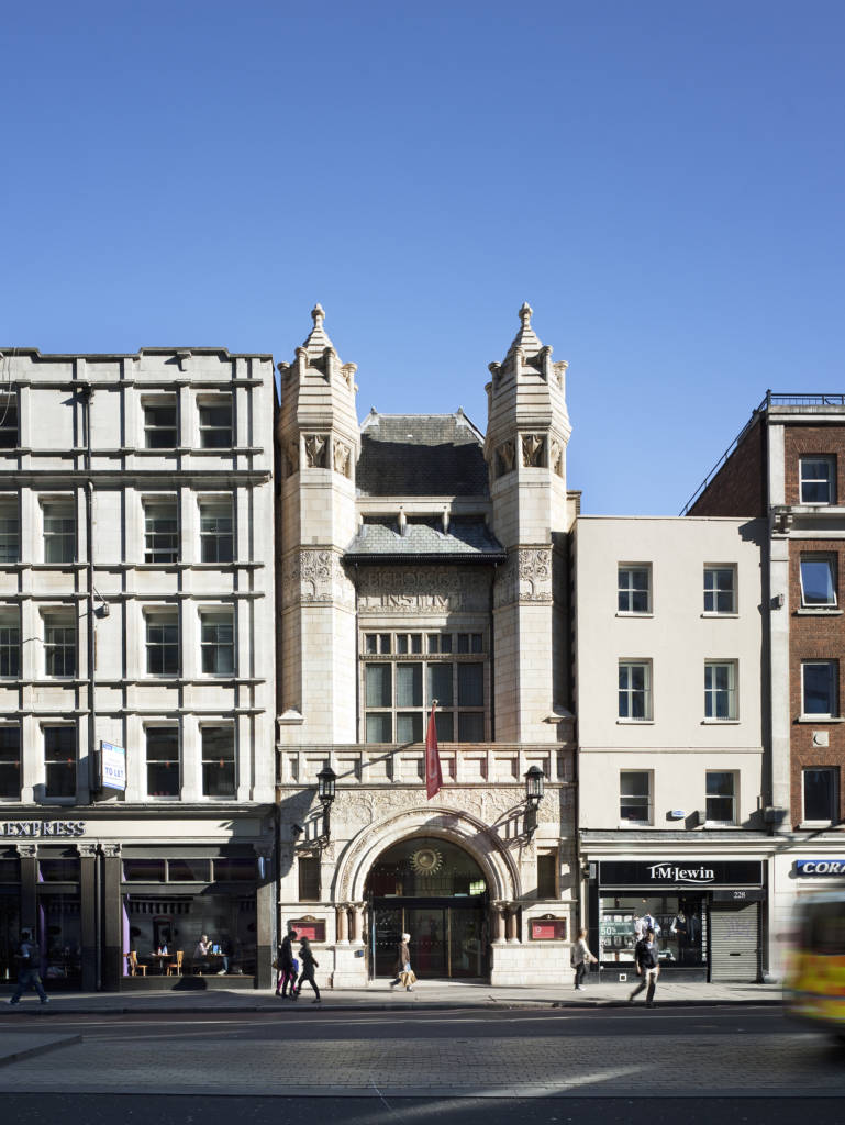 Bishopsgate Institute – Sound Space Vision