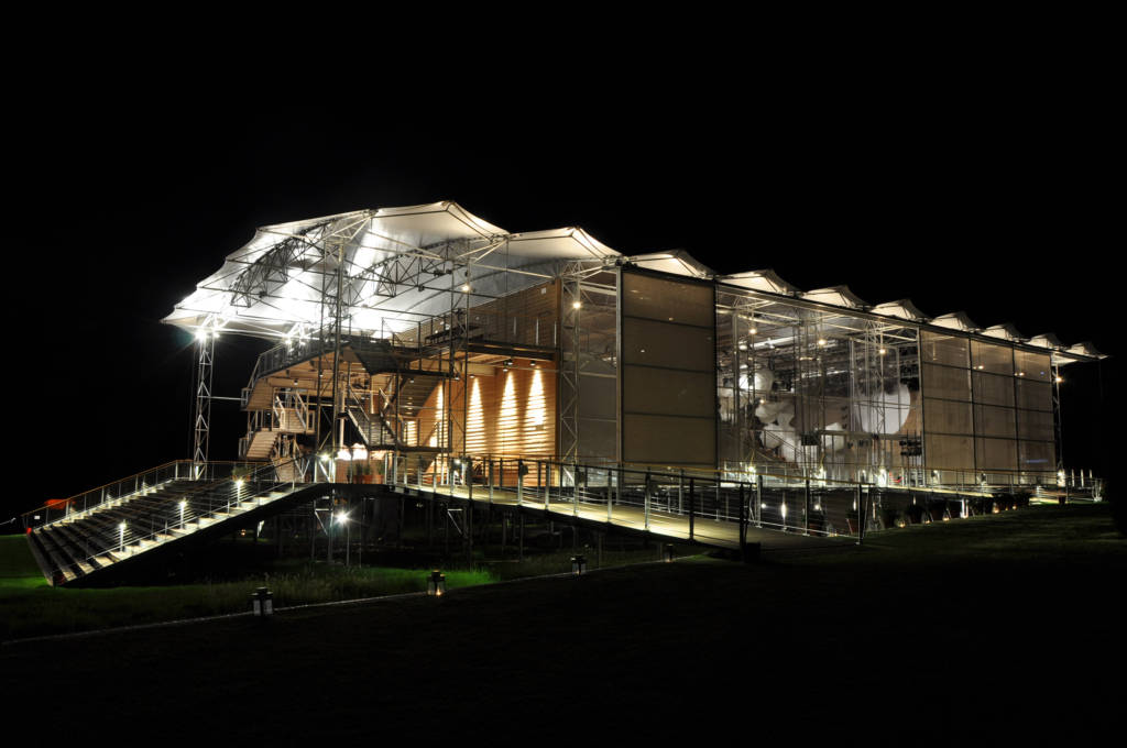 Garsington Opera summer opera festival at night