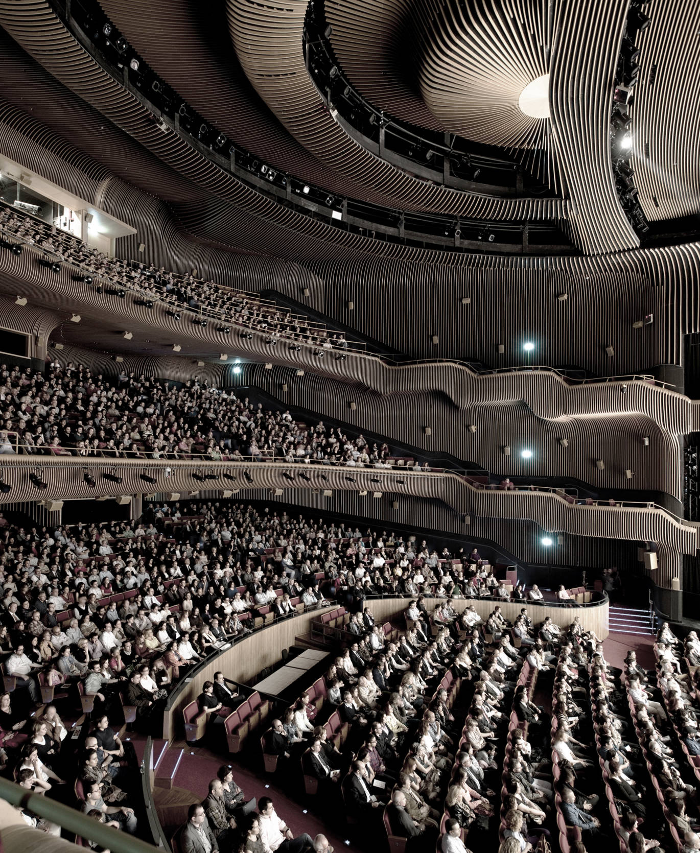 Zorlu Cultural Center PSM Istanbul theatre auditorium