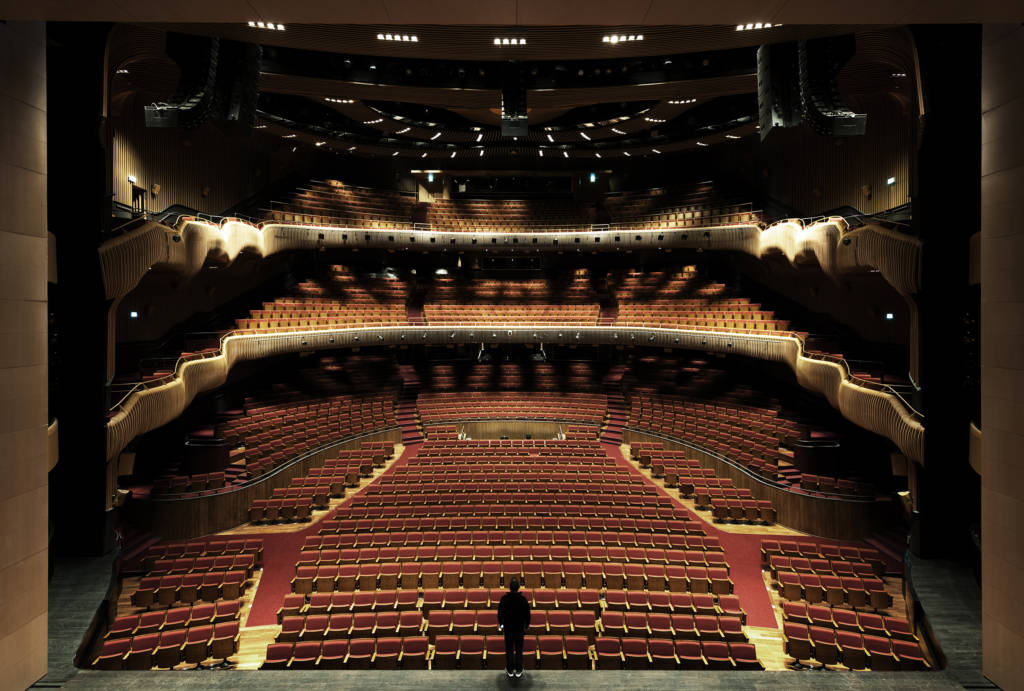 Zorlu Cultural Center PSM Istanbul theatre auditorium